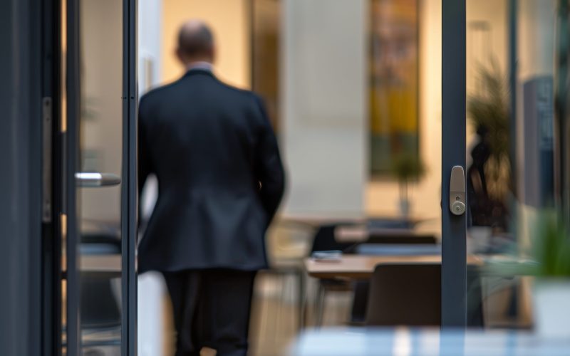 businessman-walking-corridor-modern-office-building-blurred-background